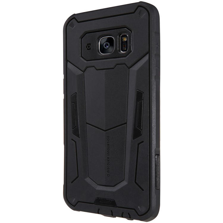 NBRKIN Defender II PC TPU caso híbrido para Samsung Galaxy S7 borda G935 - negro-5