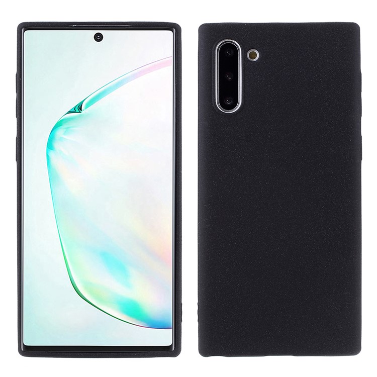 Double-sided Matte TPU Case for Samsung Galaxy Note 10/Note 10 5G - Black-1