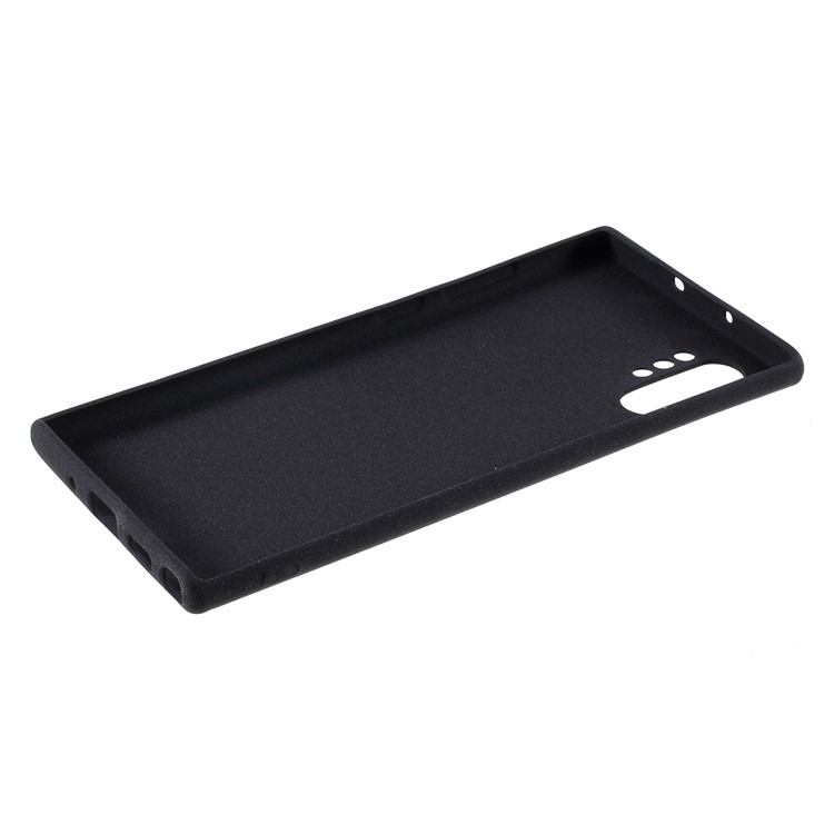 Double-sided Frosted TPU Case Shell for Samsung Galaxy Note 10 Plus/Note 10 Plus 5G - Black-8