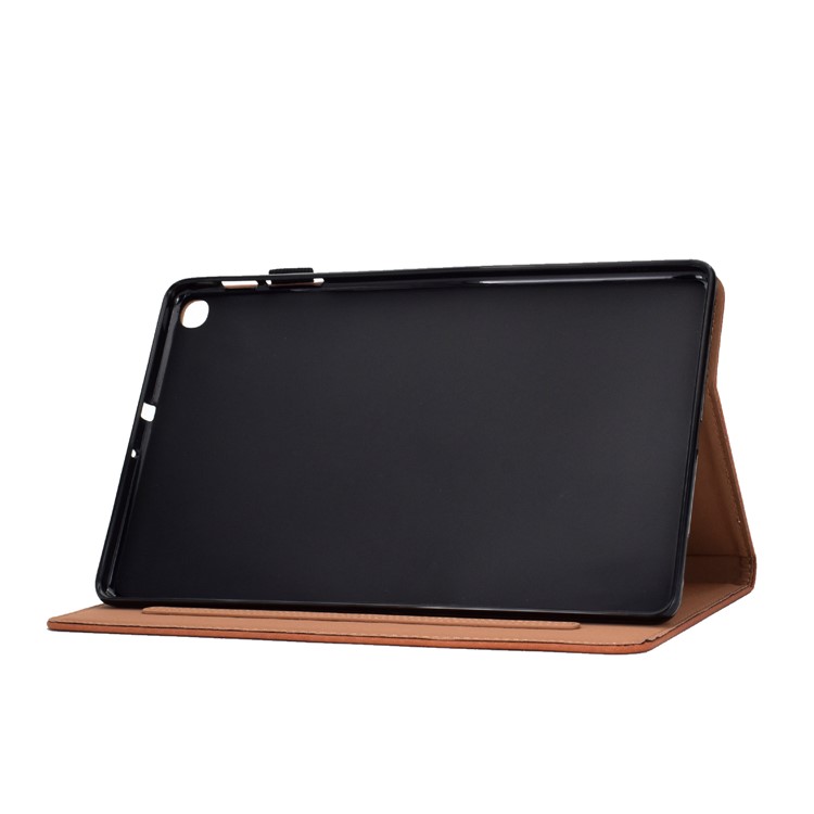 Pattern Printing Card Slots Flip Leather Cover with Pen Slot for Samsung Galaxy Tab A 10.1 (2019) SM-T510 (Wi-Fi)/SM-T515 (LTE) - Dog-8