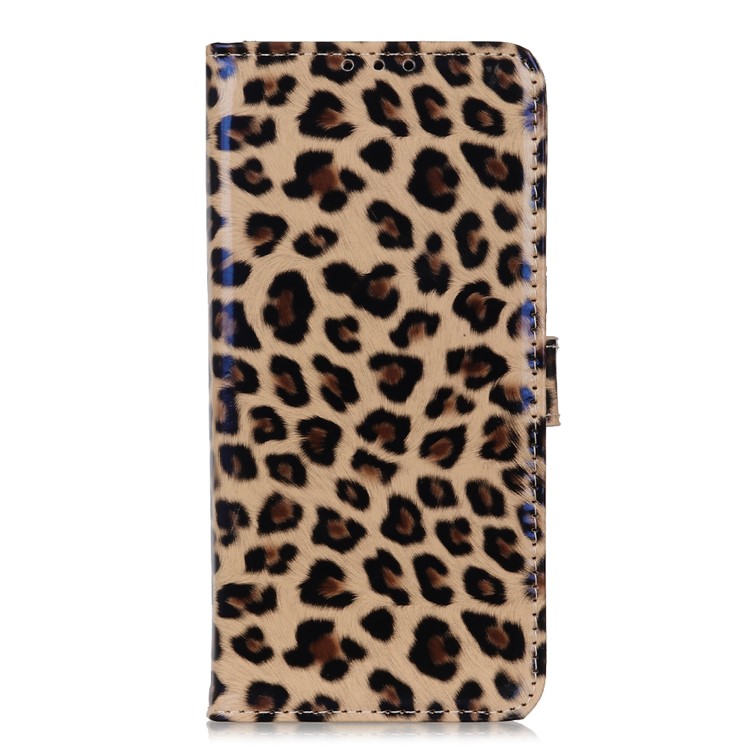 Glossy Leopard Wallet Leather Case Cover for Samsung Galaxy M30s-2