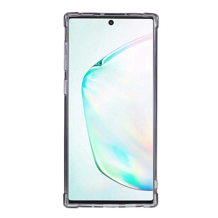 Drop Resistant TPU Shell Case for Samsung Galaxy Note 10/Note 10 5G - Transparent Grey-3