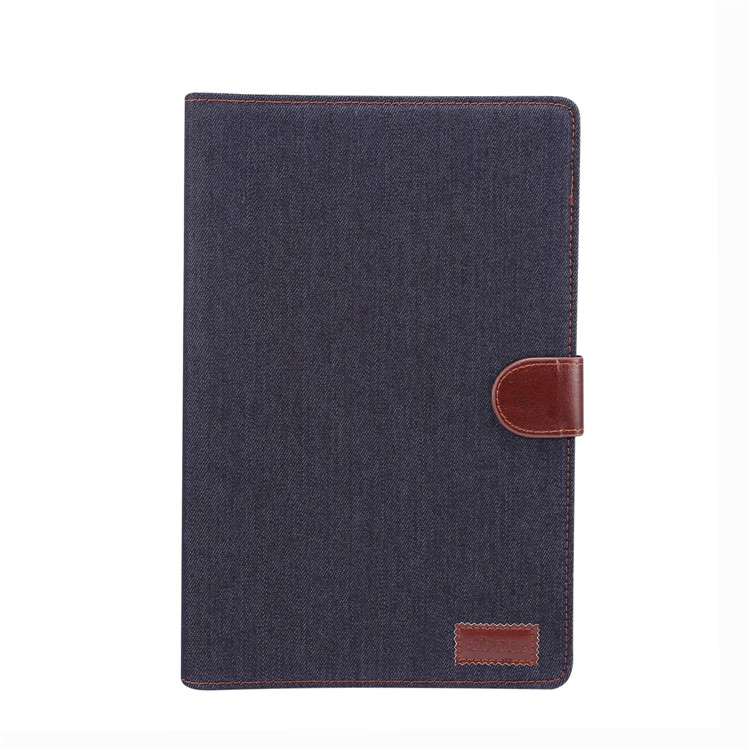 Calça Jeans Pano Carteira De Couro Suporte Tampa Da Caixa Tablet Para Samsung Galaxy Tab S6 T860 - Preto-2