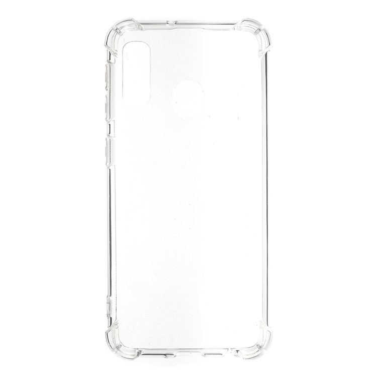 Drop Resistant Clear TPU Phone Casing for Samsung Galaxy A20e-5