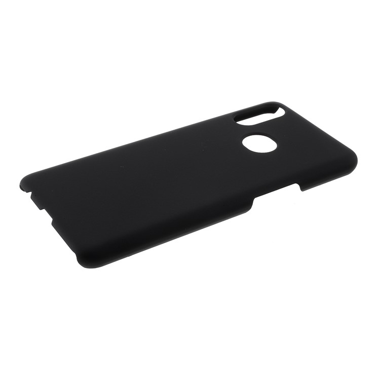 Rubberized Hard PC Case for Samsung Galaxy A10s - Black-5