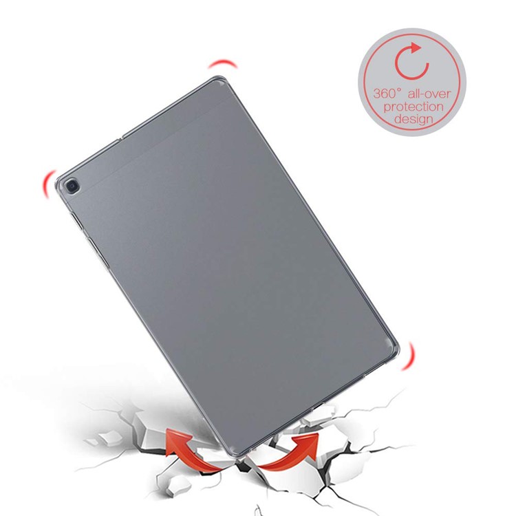 Casa do Tablet em Gel TPU Gel Tpu Para Samsung Galaxy Tab A 8.0 Wi-Fi (2019) SM-T290 - Transparente