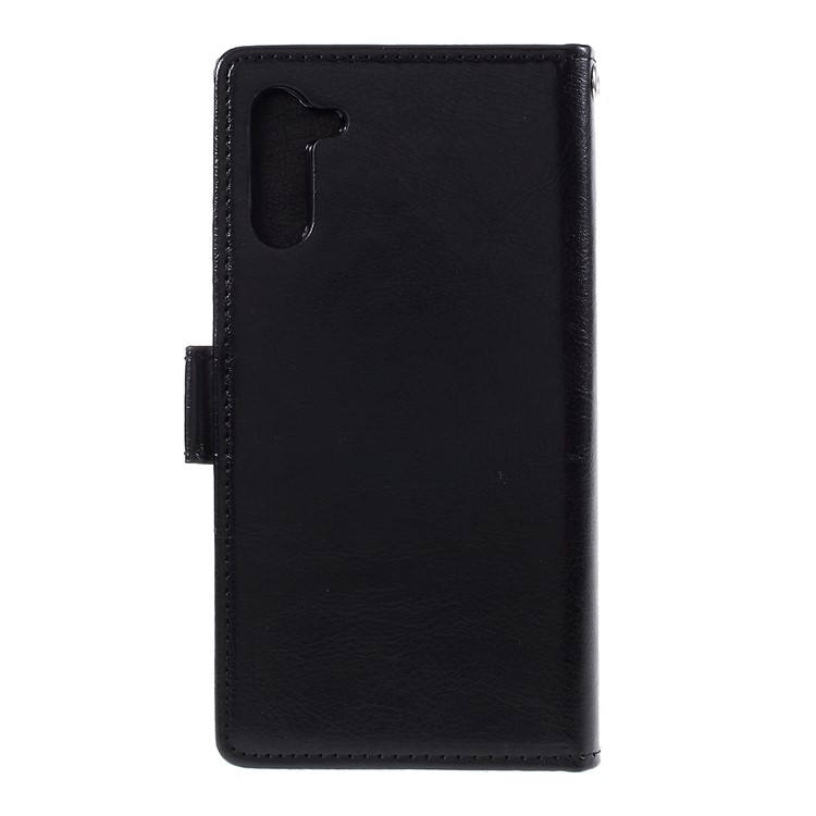 Detachable 2-in-1 Magnetic Leather Wallet Cover for Samsung Galaxy Note 10/Note 10 5G - Black-2