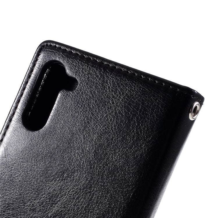 Detachable 2-in-1 Magnetic Leather Wallet Cover for Samsung Galaxy Note 10/Note 10 5G - Black-4