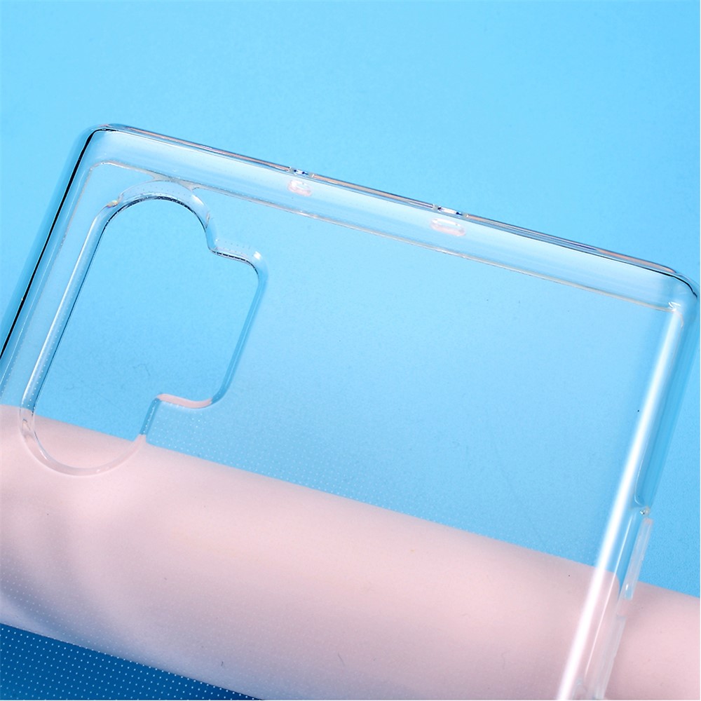 Coubure de Téléphone TPU Soft Transparent Avec Couvercle Intérieur Sans Glissement Pour Samsung Galaxy Note 10 Plus / Note 10 Plus 5G