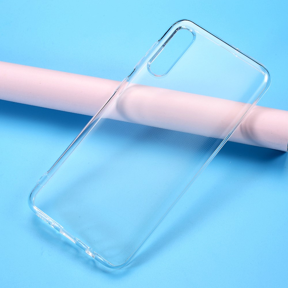 Transparent Soft TPU Phone Cover with Non-slip Inner for Samsung Galaxy A50s/A50/A30s-5