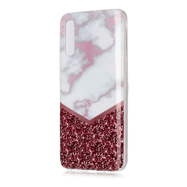Marble Pattern IMD TPU Phone Case for Samsung Galaxy A30s/A50s/A50 - Style A-2