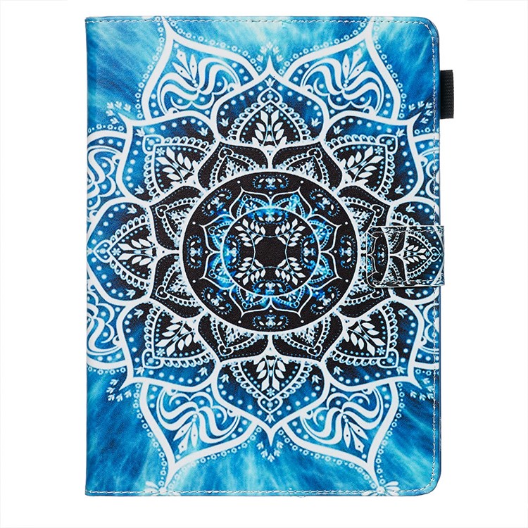 Printing PU Leather Wallet Shell for Samsung Galaxy Tab A 8.0 LTE (2019) SM-T290/SM-T295 - Malanda Flower-5
