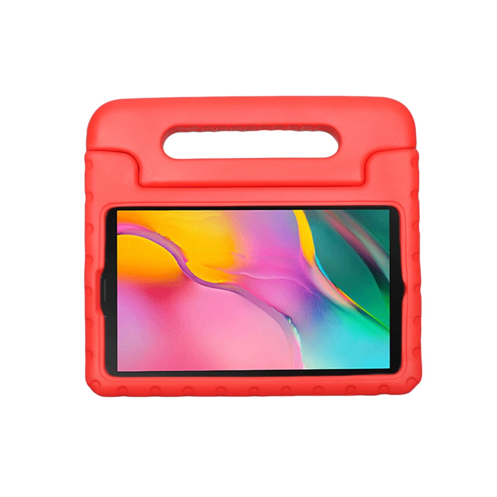 Support de Poignée D'amortisseur EVA Case Pour Samsung Galaxy Tab A 8.0 (2019) T290 T295 / Tab A7 Lite 8,7 Pouces T220 T225 - Rouge