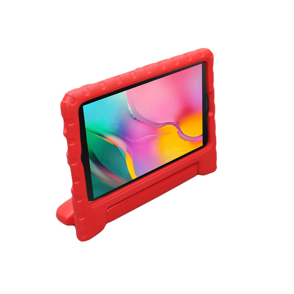 Shockproof Handle Stand EVA Case for Samsung Galaxy Tab A 8.0 Wi-Fi (2019) SM-T290/Tab A 8.0 LTE (2019) SM-T295 - Red-8