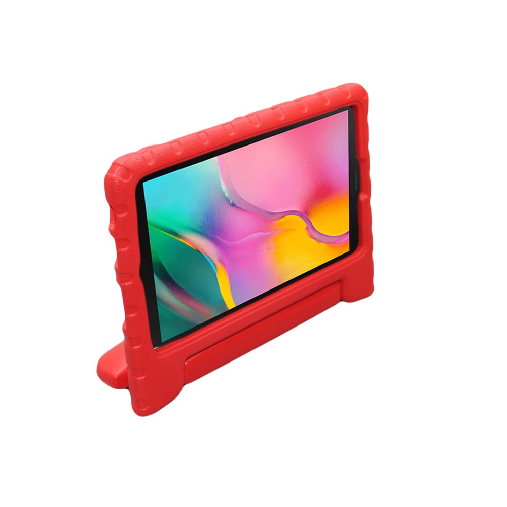 Stoßdämpfer -handle -stand Eva -hülle Für Samsung Galaxy Tab A 8.0 (2019) T290 T295 / Tab A7 Lite 8.7-zoll T220 T225 - Rot