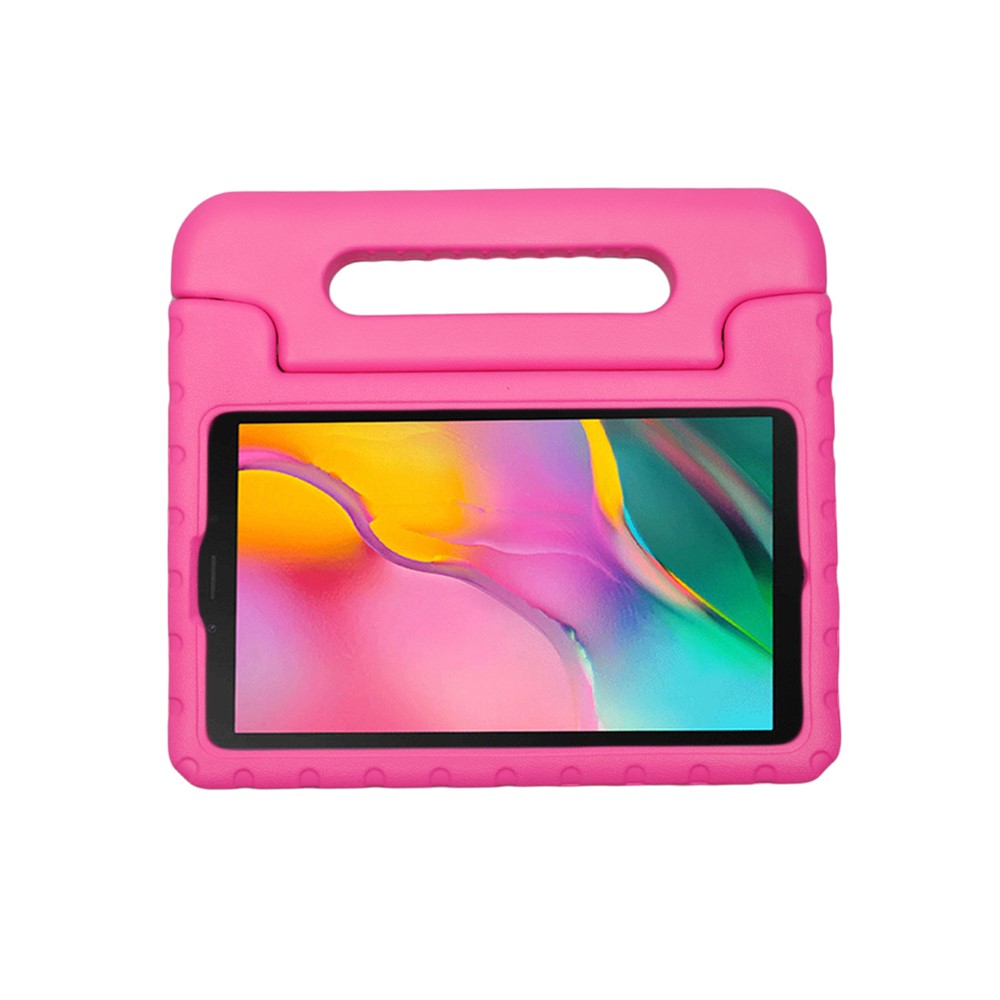 Shockproof Handle Stand EVA Case for Samsung Galaxy Tab A 8.0 Wi-Fi (2019) SM-T290/Tab A 8.0 LTE (2019) SM-T295 - Rose-3