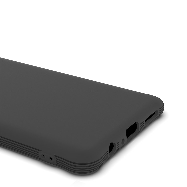Fosco Invólucro Telefone TPU Resistente Ao Choque Para A20S De Galáxias Samsung - Preto-3