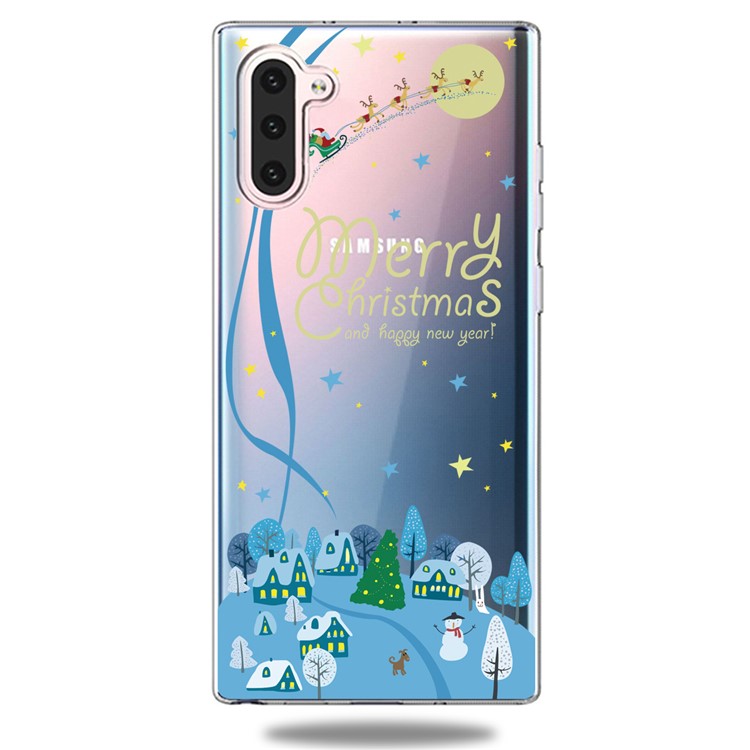 

Pattern Printing TPU Phone Case for Samsung Galaxy Note 10/Galaxy Note 10 5G - Houses and Trees, Galaxy Note 10 5G