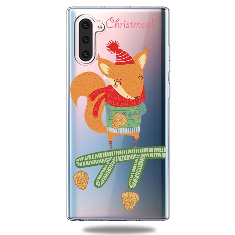 

Pattern Printing TPU Phone Case for Samsung Galaxy Note 10/Galaxy Note 10 5G - Squirrel, Galaxy Note 10 5G
