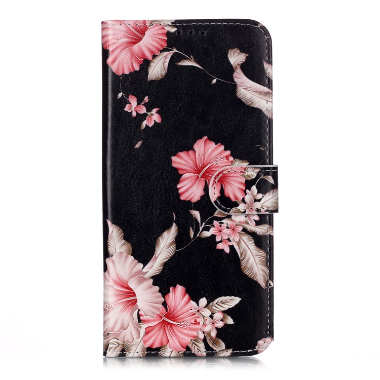 Pattern Printing Wallet Leather Stand Phone Cover for Samsung Galaxy A10s - Vivid Flowers-2