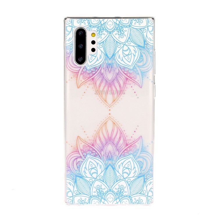 TPU In Rilievo Stile Per Samsung Galaxy Note 10 Plus / Nota 10 Più 5G - Loto-2