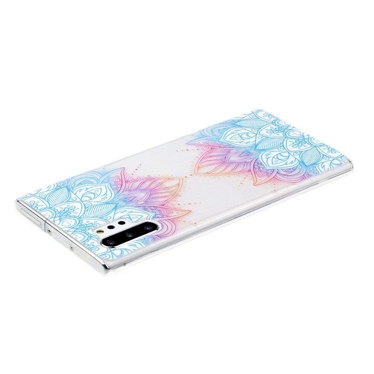 TPU In Rilievo Stile Per Samsung Galaxy Note 10 Plus / Nota 10 Più 5G - Loto-4
