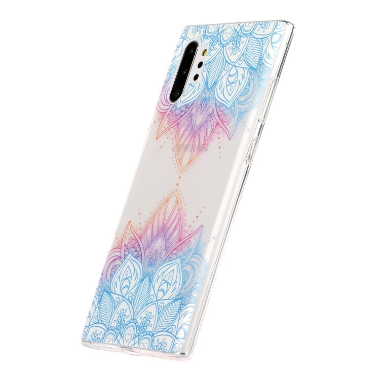 TPU In Rilievo Stile Per Samsung Galaxy Note 10 Plus / Nota 10 Più 5G - Loto-5