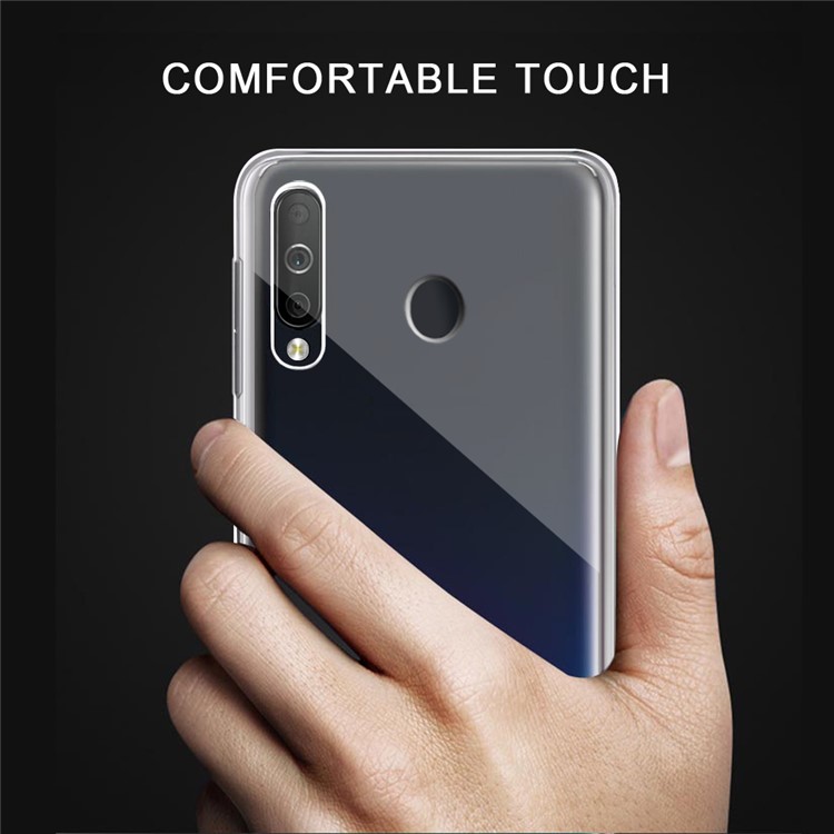 Clear Acrylic + TPU Hybrid Back Shell for Samsung Galaxy M20-4