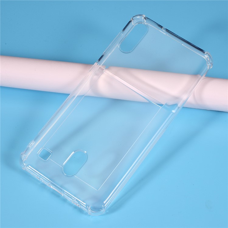 Shock-proof TPU Phone Cover with Card Holder for Samsung Galaxy A10/Galaxy M10-1