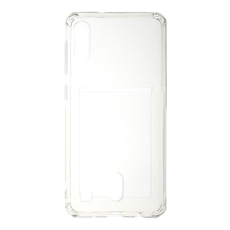 Shock-proof TPU Phone Cover with Card Holder for Samsung Galaxy A10/Galaxy M10-3