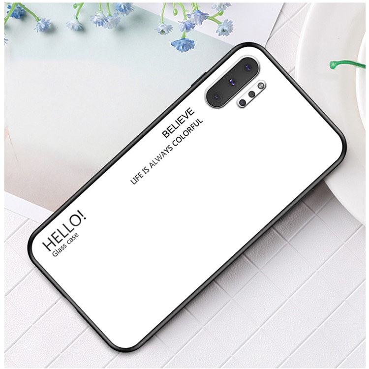 Градиент Цвета Закаленного Стекла + PC + TPU Комбо Задняя Крышка Для Samsung Galaxy Примечание 10 Плюс / Примечание 10 Плюс 5G - Белый, Galaxy Note 10 Plus 5G
Градиент Цвета Закаленного Стекла + PC + TPU Комбо Задняя Крышка Для Samsung Galaxy Примечание 10 Плюс / Примечание 10 Плюс 5G - Белый, Galaxy Note 10 Plus 5G