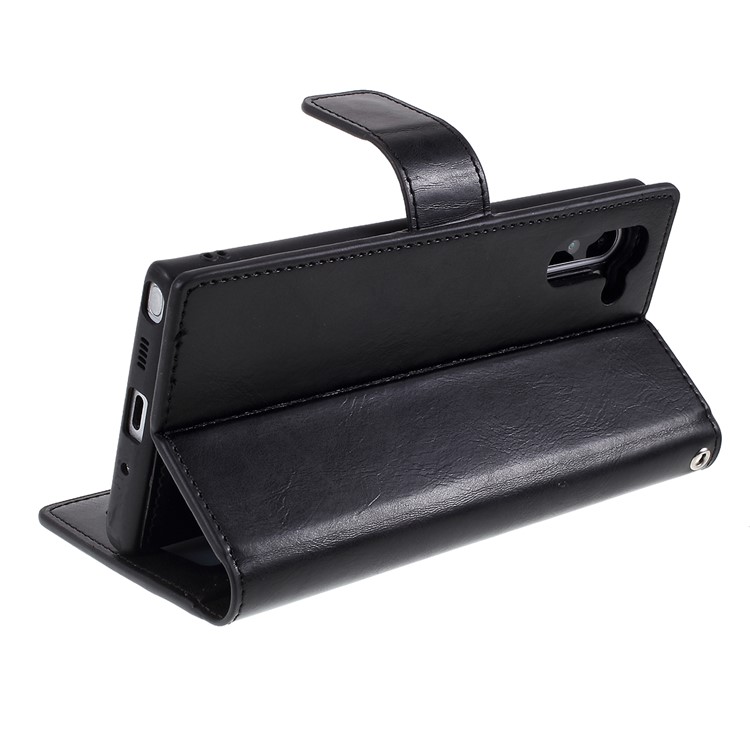 MERCURY GOOSPERY PU Leather Wallet Stand Casing Cover for Samsung Galaxy Note 10/Note 10 5G - Black-10