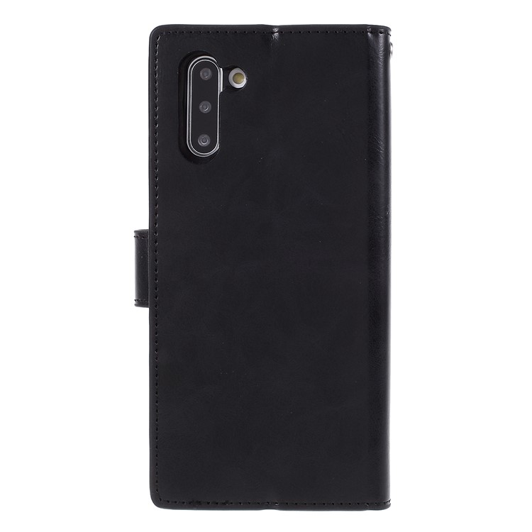 MERCURY GOOSPERY PU Leather Wallet Stand Casing Cover for Samsung Galaxy Note 10/Note 10 5G - Black-3
