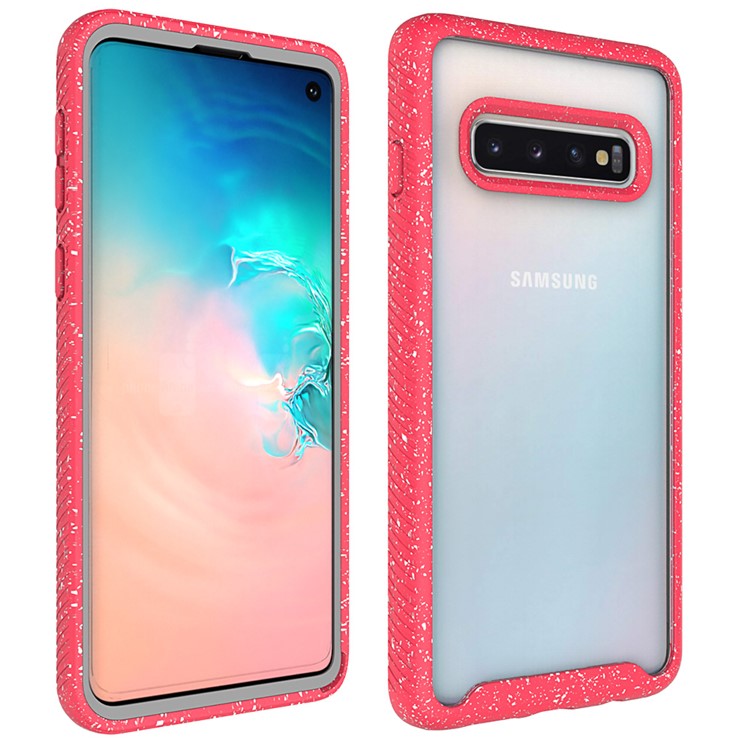 Starry Sky Shockproof Phone Cover Case for Samsung Galaxy S10 - Red-3