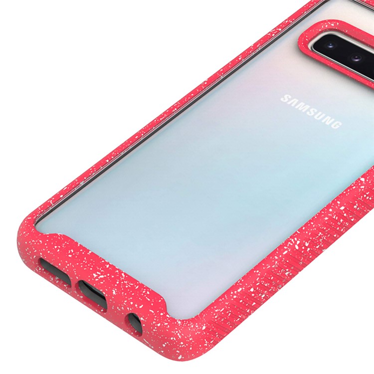 Starry Sky Shockproof Phone Cover Case for Samsung Galaxy S10 - Red-4