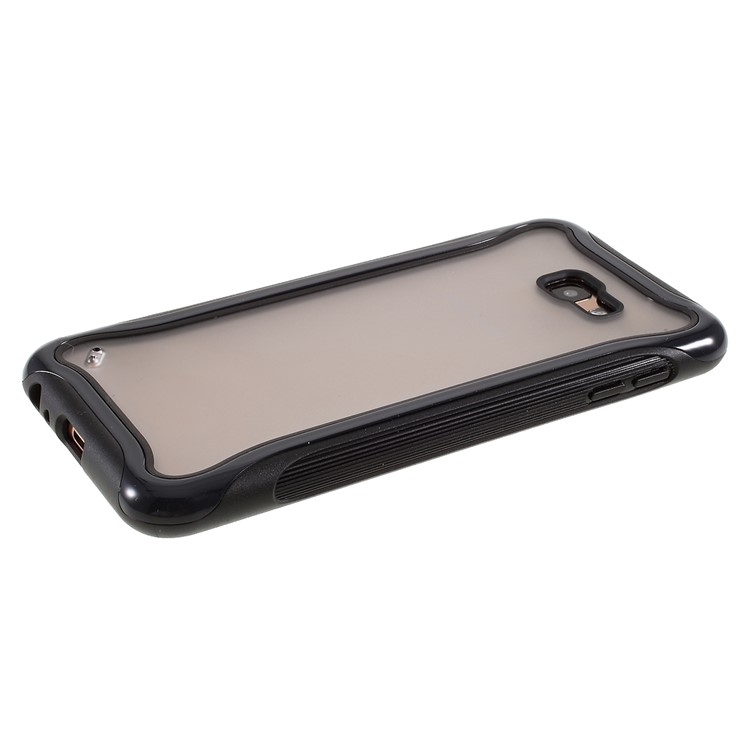 3 in 1 PC + TPU Hybrid Case for Samsung Galaxy J4+ - Black-5