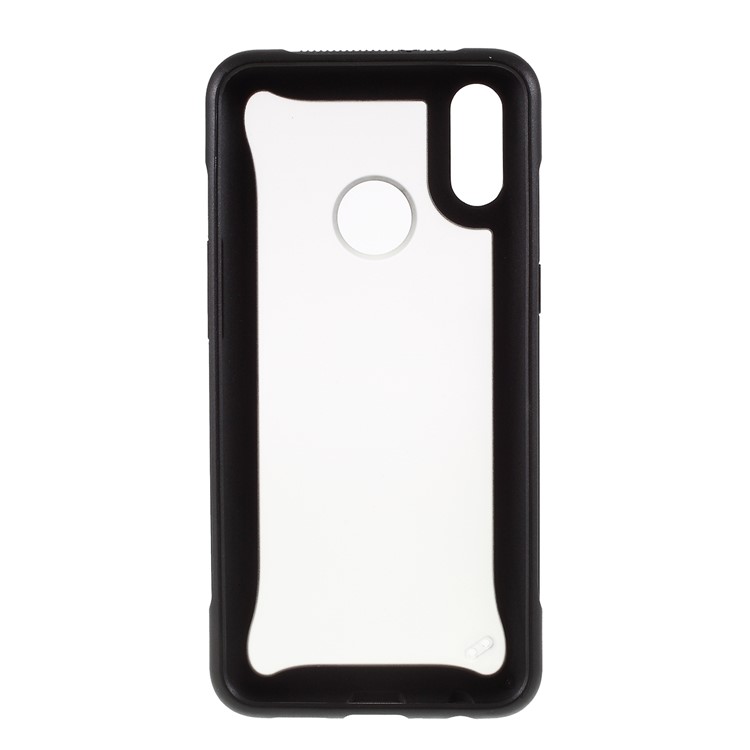 PC + Shell Combo TPU Téléphone Cellulaire Pour Samsung Galaxy A10S - Noir-4