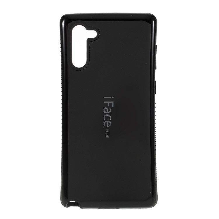 IFACE MALL PC TPU Hybrid Case for Samsung Galaxy Note 10/Note 10 5G - Black-1