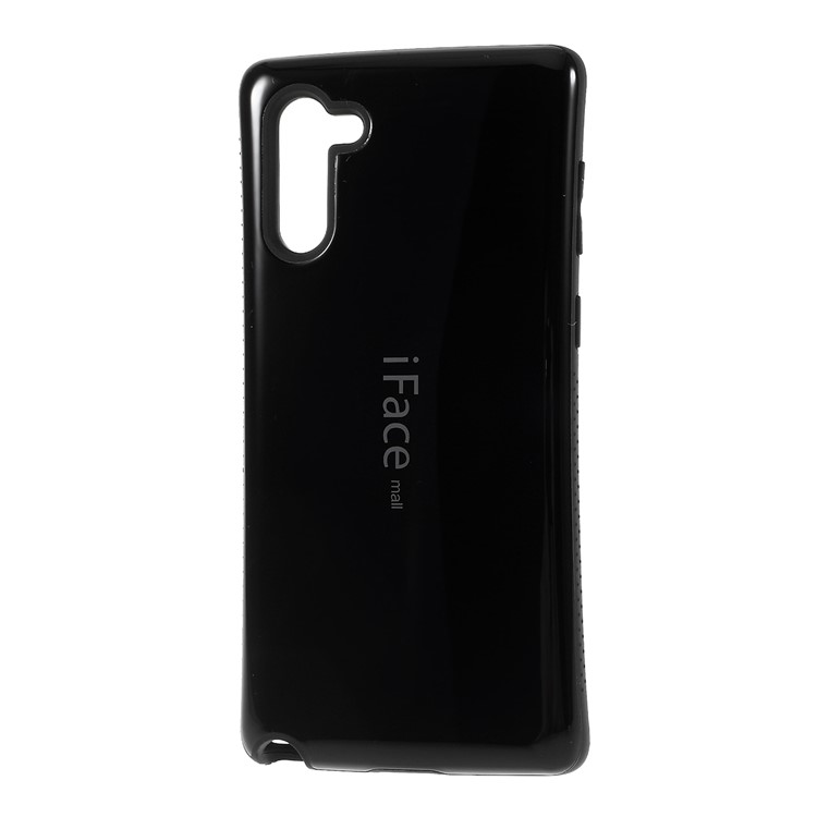 IFACE MALL PC TPU Hybrid Case for Samsung Galaxy Note 10/Note 10 5G - Black-2