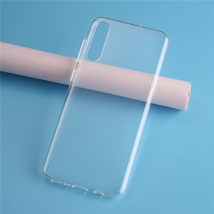 10PCS/Bag Clear TPU Protection Cell Phone Case with Non-slip Inner for Samsung Galaxy A70s-1