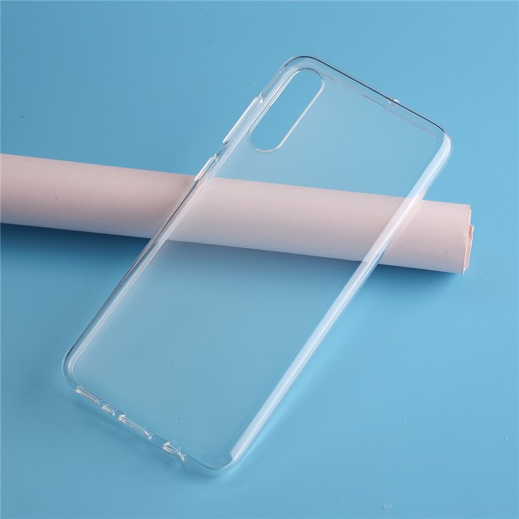 10PCS/Bag Clear TPU Protection Cell Phone Case with Non-slip Inner for Samsung Galaxy A70s-4