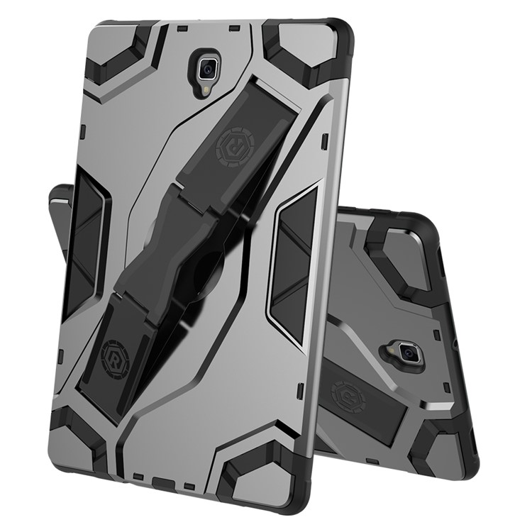 La Coquille De La Tablette De Béquille De Sangle De Style De Protection Pour Samsung Galaxy Tab S4 10,5 SM-T830 / T835 / T837 - Noir-2