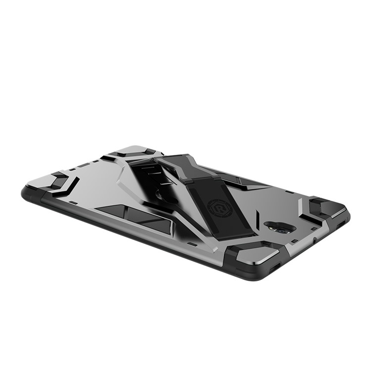 La Coquille De La Tablette De Béquille De Sangle De Style De Protection Pour Samsung Galaxy Tab S4 10,5 SM-T830 / T835 / T837 - Noir-7