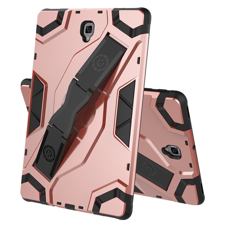 Shield Style Shockproof Strap Kickstand Tablet Shell for Samsung Galaxy Tab S4 10.5 SM-T830/T835/T837 - Rose Gold-2