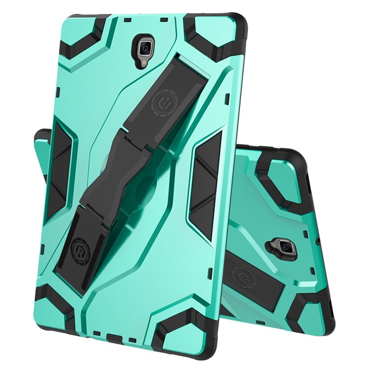 Shield Style Shockproof Strap Kickstand Tablet Shell for Samsung Galaxy Tab S4 10.5 SM-T830/T835/T837 - Green-1