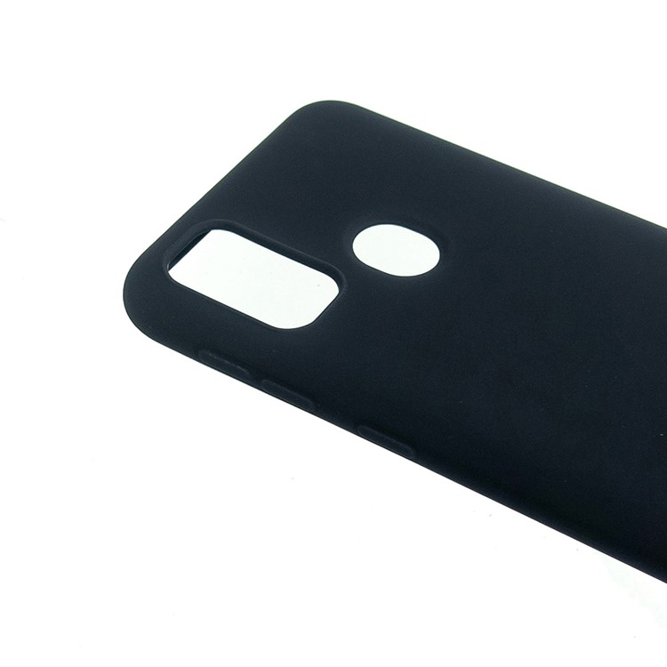 MOLAN CANO Series Rubberized TPU Cell Phone Case for Samsung Galaxy M30s/M21 - Black-3