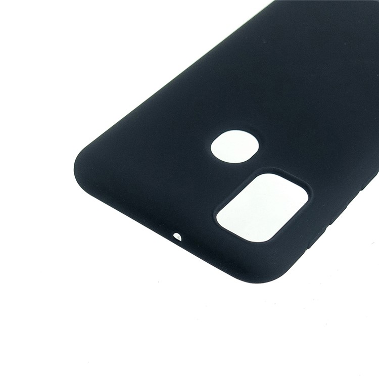 MOLAN CANO Series Rubberized TPU Cell Phone Case for Samsung Galaxy M30s/M21 - Black-4