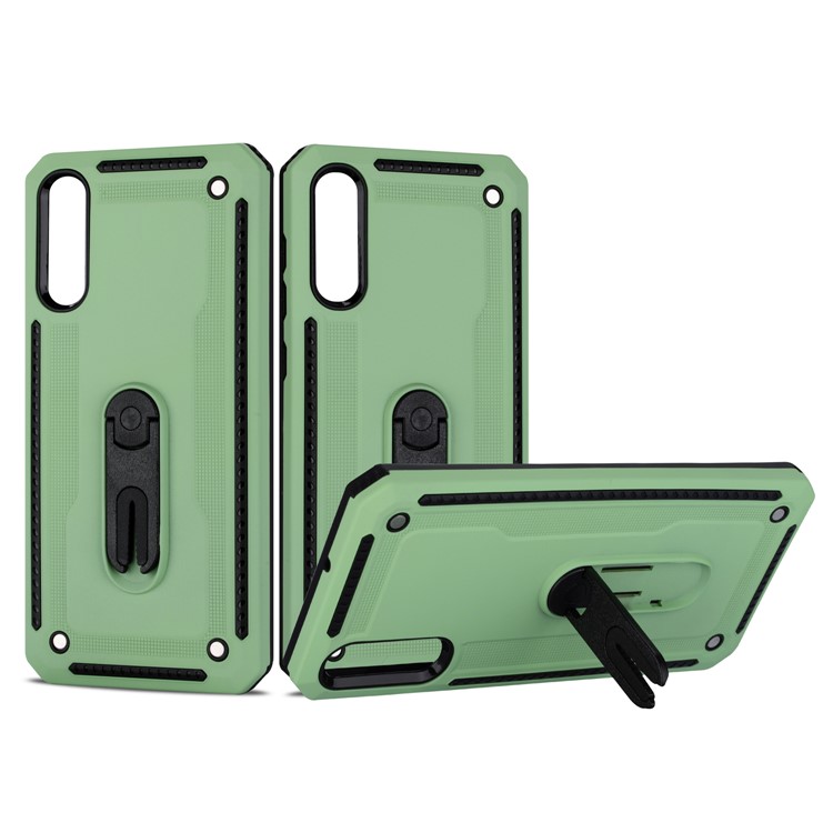 Фото #1: Air Outlet Shockproof PC + TPU Case Covering for Samsung Galaxy A70s/A70 - Green