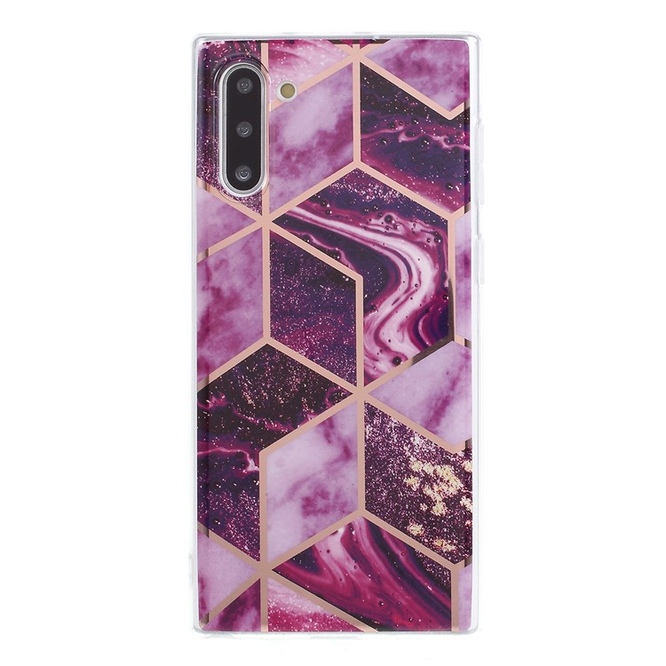 Marble Pattern IMD TPU Cover for Samsung Galaxy Note 10 5G / Note 10 - Style D-1
