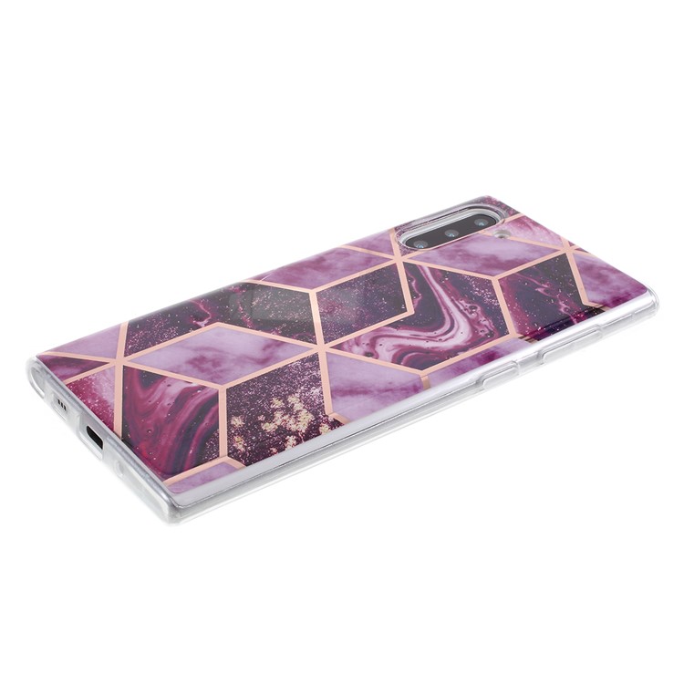Marble Pattern IMD TPU Cover for Samsung Galaxy Note 10 5G / Note 10 - Style D-3
